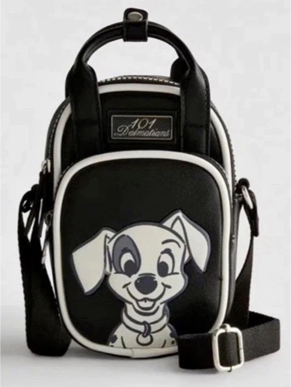 Disney Primark 101 Dalmatians Faux Leather Phone Holder Bag Cool NWT
